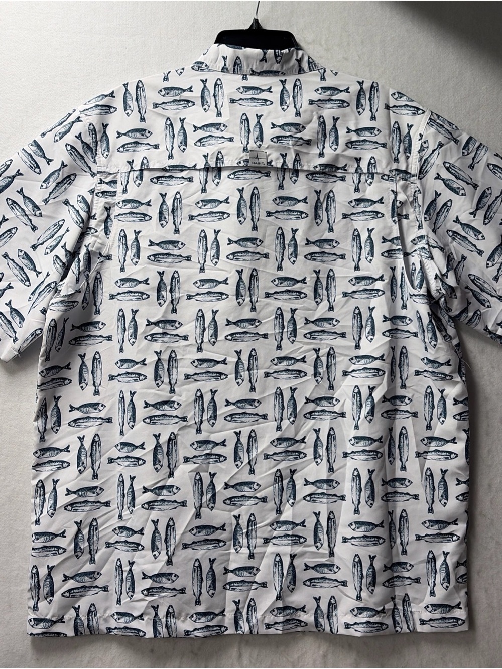 Habit Outdoor Vented Short Sleeve Button-Up Shirt Pockets Men’s Size Large NEW - Picture 4 of 8